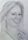 #portraitdrawing of my friend Emmanuelle #pencildrawing