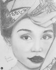 #portraitdrawing of @samarmua808 #pencildrawing #filipinamodel