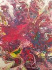 #acrylicpouring on canvas