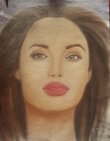 Angelina Jolie (pastel-A4)
