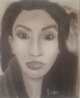 Portrait femme (crayons)