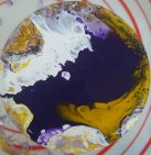 #pouringacrylic and #epoxyresine sur couvercle